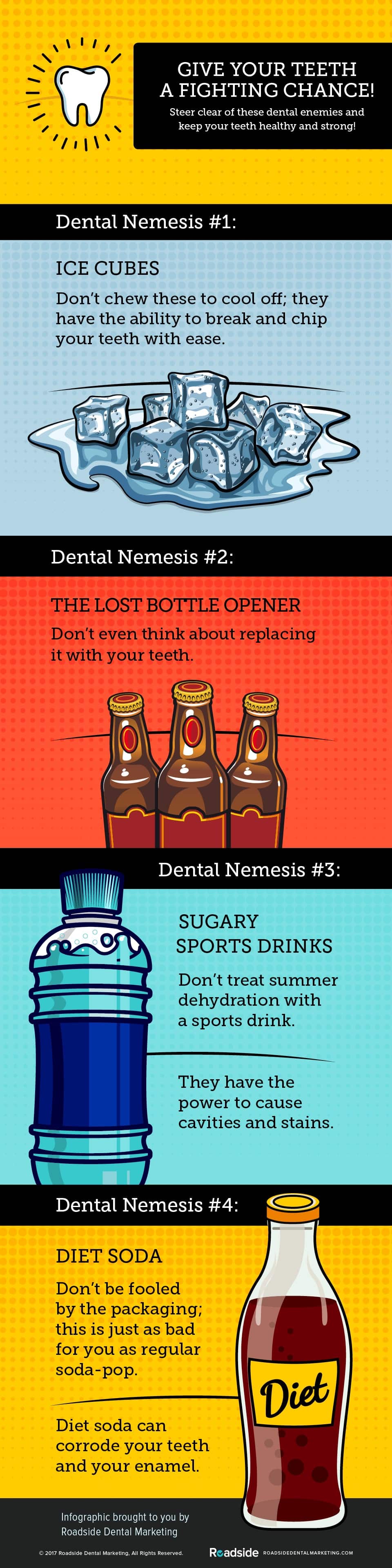 how to protect your smile infographic